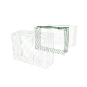 Extension Kit For Double Height Run With Underfloor Mesh | 3x2 to 3x3