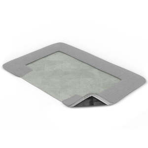 Dog: Bolster Topper Cover Only | Grey - Large (42) Topology