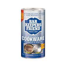 Products: Bar Keepers Friend Cookware Cleaners & Polish 340g Can - Appliance Outlet