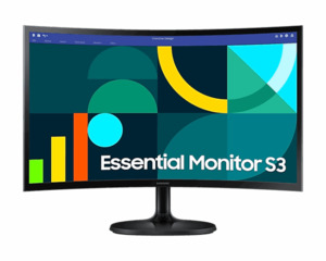 Samsung 24" Essential Monitor S3 S36GD FHD - Appliance Outlet