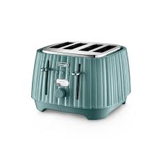 DeLonghi Ballerina 4 slice Laguna Green Toaster - Appliance Outlet