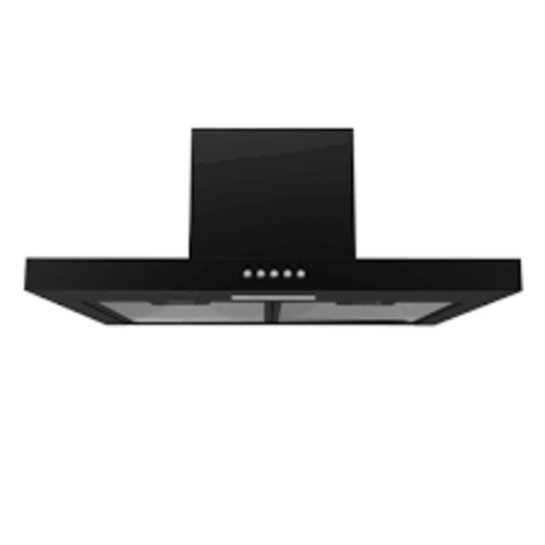 Products: Midea 60cm T-Shape Rangehood Black - Appliance Outlet