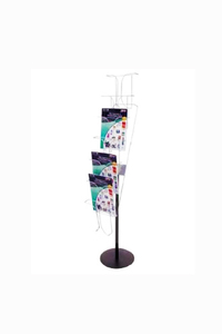Products: Wire Literature Floor Stand A4 X7 » Applied Design