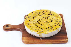 Vegan Cheesecakes: Passionfruit Cheesecake