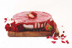 Vegan Cheesecakes: Strawberry Cheesecake