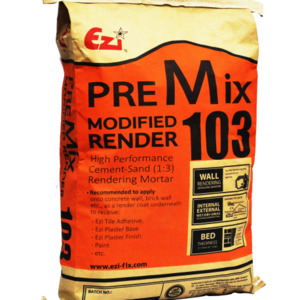 EZI Premix 103 Render 25kg