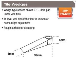 Dta Tile Wedges X 500