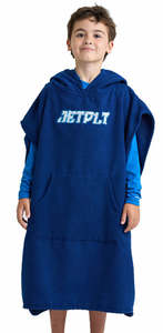 Hooded Towel: Youth Hooded Towel - Blue