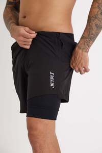 Ride Short: E Waist Rideshort  - Black