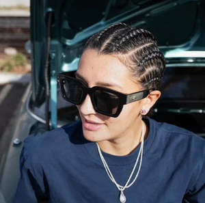 Sunglasses: Max Sunglasses - Black