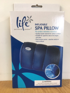 Spa Accessories: Life Spa Inflatable Spa Pillow