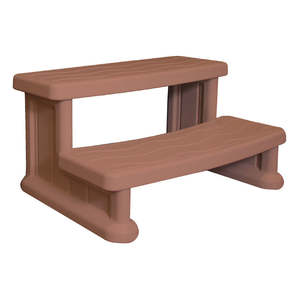 Spa Steps: Essentials Spa Side Steps Red