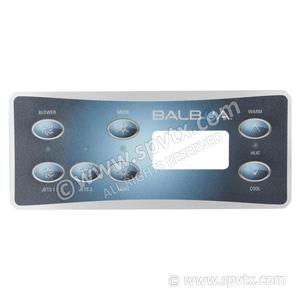 Balboa Standard Panel Overlays: VL701S Overlay (7) 2p + air
