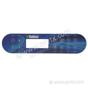 Balboa Ml Panel Overlays: ML900 Overlay (12) 4p no air