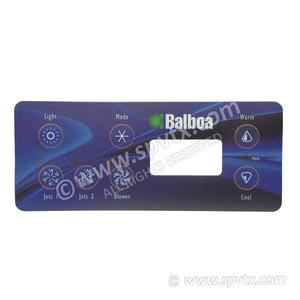 Balboa Ml Panel Overlays: ML551 Overlay (7) 2p + air