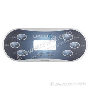 Balboa Tp Panel Overlays: TP600 Overlay (6) 2 Pump No Air