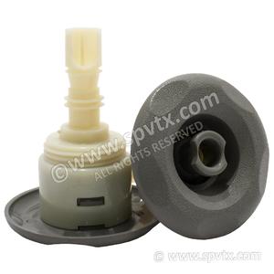 Waterway Ministorm 75mm: Mini Storm Grey Directional 5-Point Textured (Thread in)