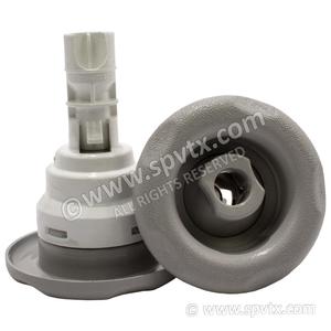 Poly Storm Directional Jet Internal Textured Five Scalloped silver white (Click In)