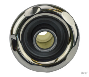 Cmp Jets: CMP 5" Scalloped series typhoon Adjustable Whirlpool jet internal - stainless steel / graphite grey