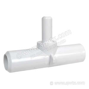 3-quarter inch Tee Barb (with 3/8 inch outlet): To replace 90 degree bends with &hellip;