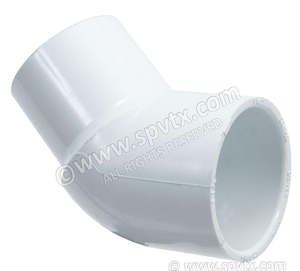 Plumbing Fittings 2 Inch 50mm: 50mm 45 elbow male-female