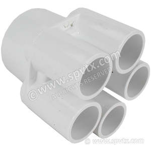 Manifolds And Manifold Wye: 2 inch 5 port 3-quarter inch Socket Water Manifold