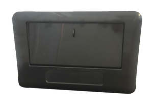 Filter Doors And Trims: Signature widemouth filter weir door assembly - graphite