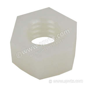 Light Housings: Sloan LED Bullet Lens Nut 3/18-16 Hex Nylon