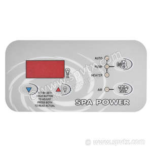 Overlay for SP601 Rectangular Touch Panel