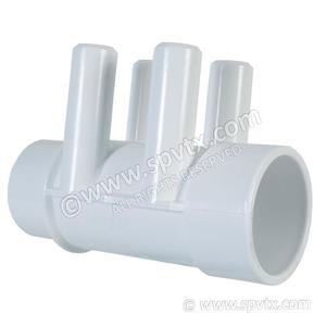 Waterway Manifolds And Manifolds Wye: Water Manifold 1.5" x 3/4"SB (4PT)