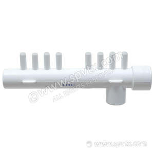 Waterway Manifolds And Manifolds Wye: Air Manifold 1 inch x 3/8 inch SB (8PT)