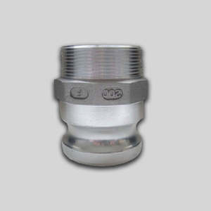 Aluminium Camlock Type F - Male Threaded Adaptor