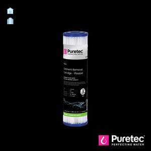 Puretec PL Series 10 Inch Pleated Sediment Cartridge