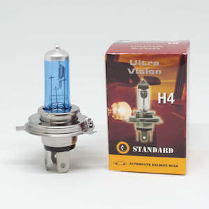Halogen Bulb: H4 12V 60/55W Halogen Super White Bulb