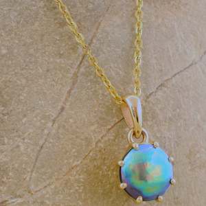 Anniversary: Pearl Nebular Necklace