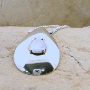 Bespoke Jewellery: Pearl Navette Necklace