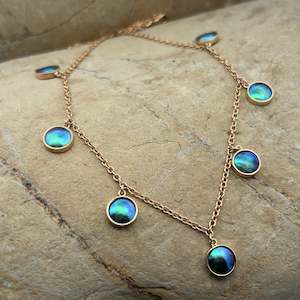 Bespoke Jewellery: Pearl Neckalce Seven Sisters 9ct