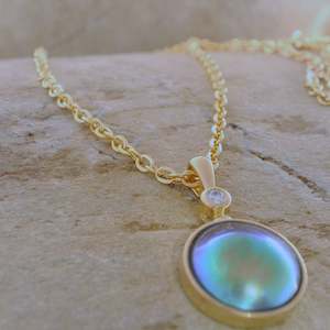 Pearl Azure Rae Necklace