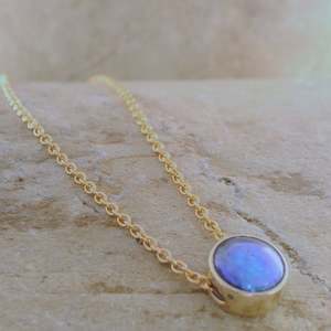 September Pacific: Pearl Moonrise Necklace - 9ct Yellow Gold