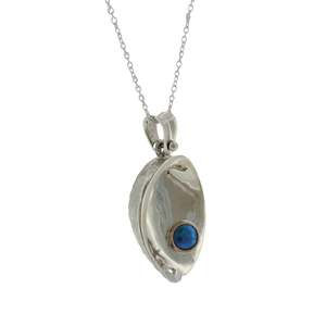 September Pacific: September Birth Pearl - Two-Tone Paua Pearl Paua Shell Necklace