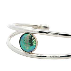 Two-Tone Paua Pearl Tory Bangle