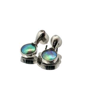 Sterling Silver Paua Pearl Charlotte Earrings