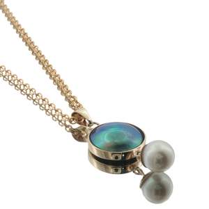 Pendants: Gold Southern Seas Waterdrop Necklace