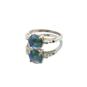 Sterling Heart of the Koru Ring