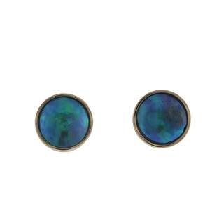 Regular Priced: December Gold Stud Earrings