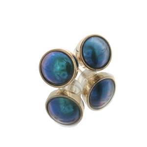 Birthday: Gold Stud Earrings