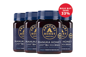 On Sale: 4 Pack - Manuka Honey UMF™15+ (MGO 512+) 500g