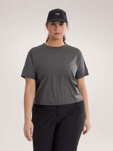 New Arrivals: Taema Crop Logo T-Shirt Women's