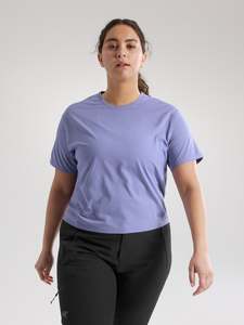 Taema Crop Logo T-Shirt Women's