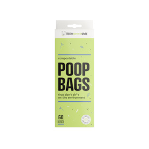 Extras: Compostable Dog Poop Bags - 5 Rolls